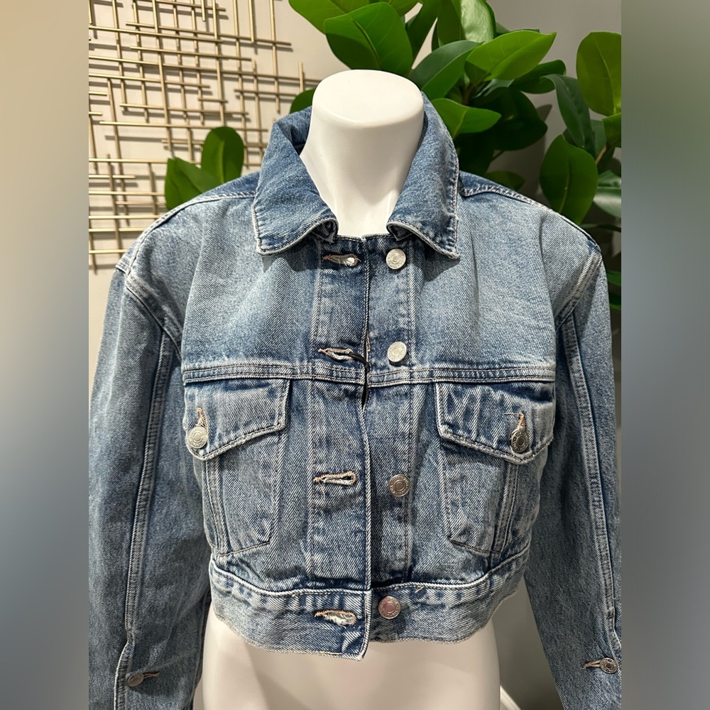 NEW Zara x Kaia Denim Jacket Medium